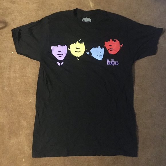 Apple Other - The Beatles "faces" tshirt *** 100% of proceeds go to Music Cares